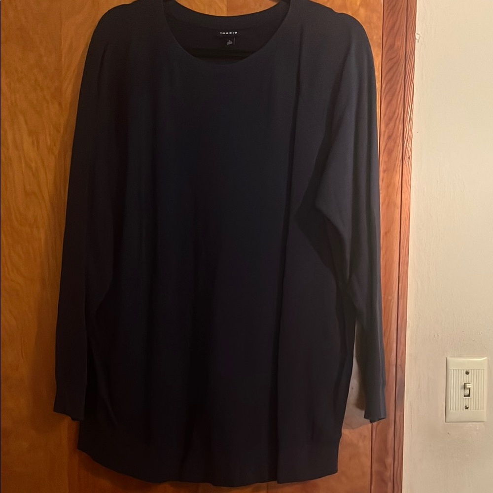 Black Long Sleeve Top